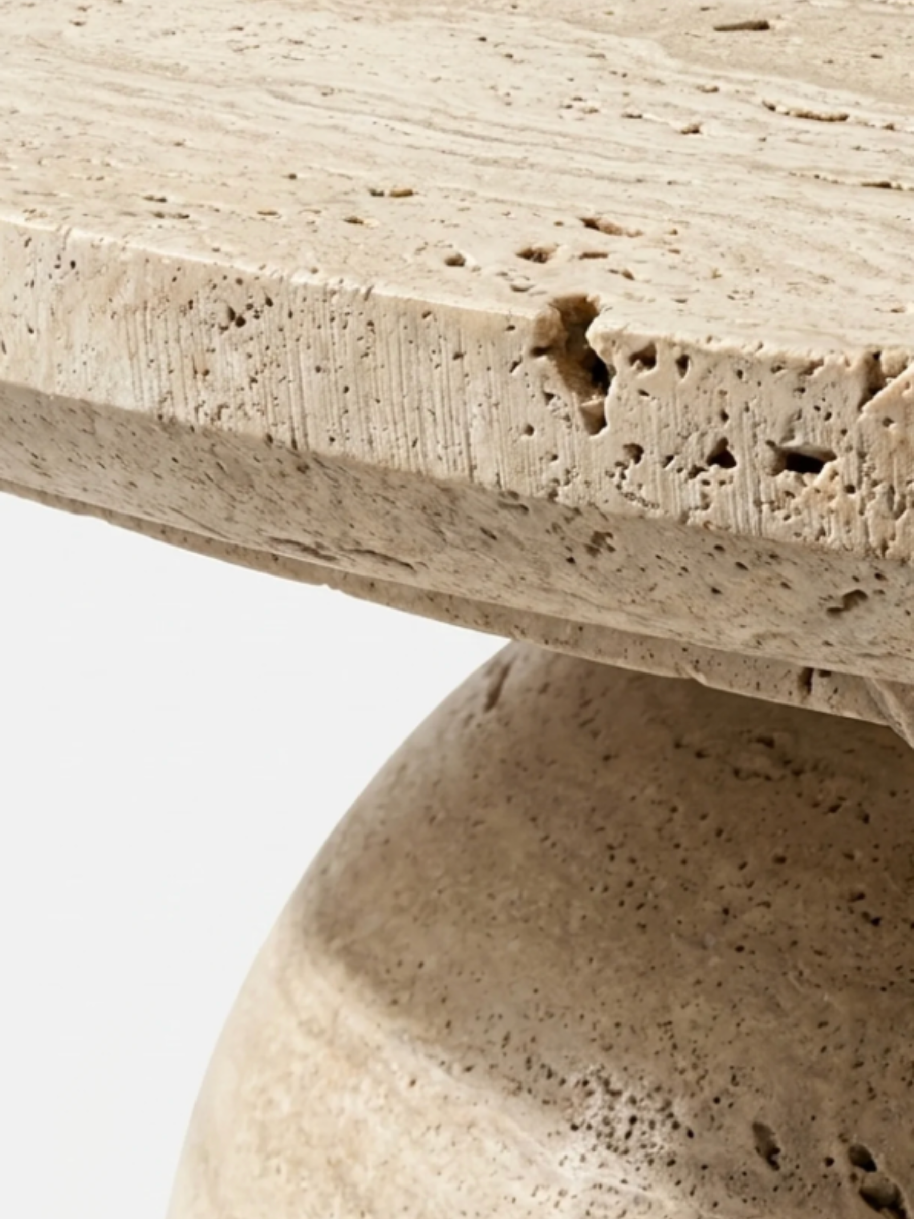 Keld Natural Travertine Coffee Table