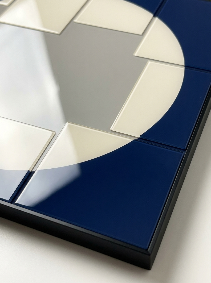 Arkitektur Wall Art, architectural geometric artwork, close-up detail