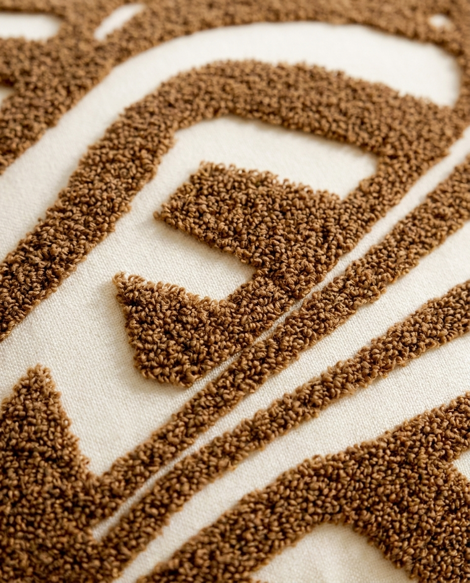 ARLO Knit Pillow, close-up of chunky knit texture
