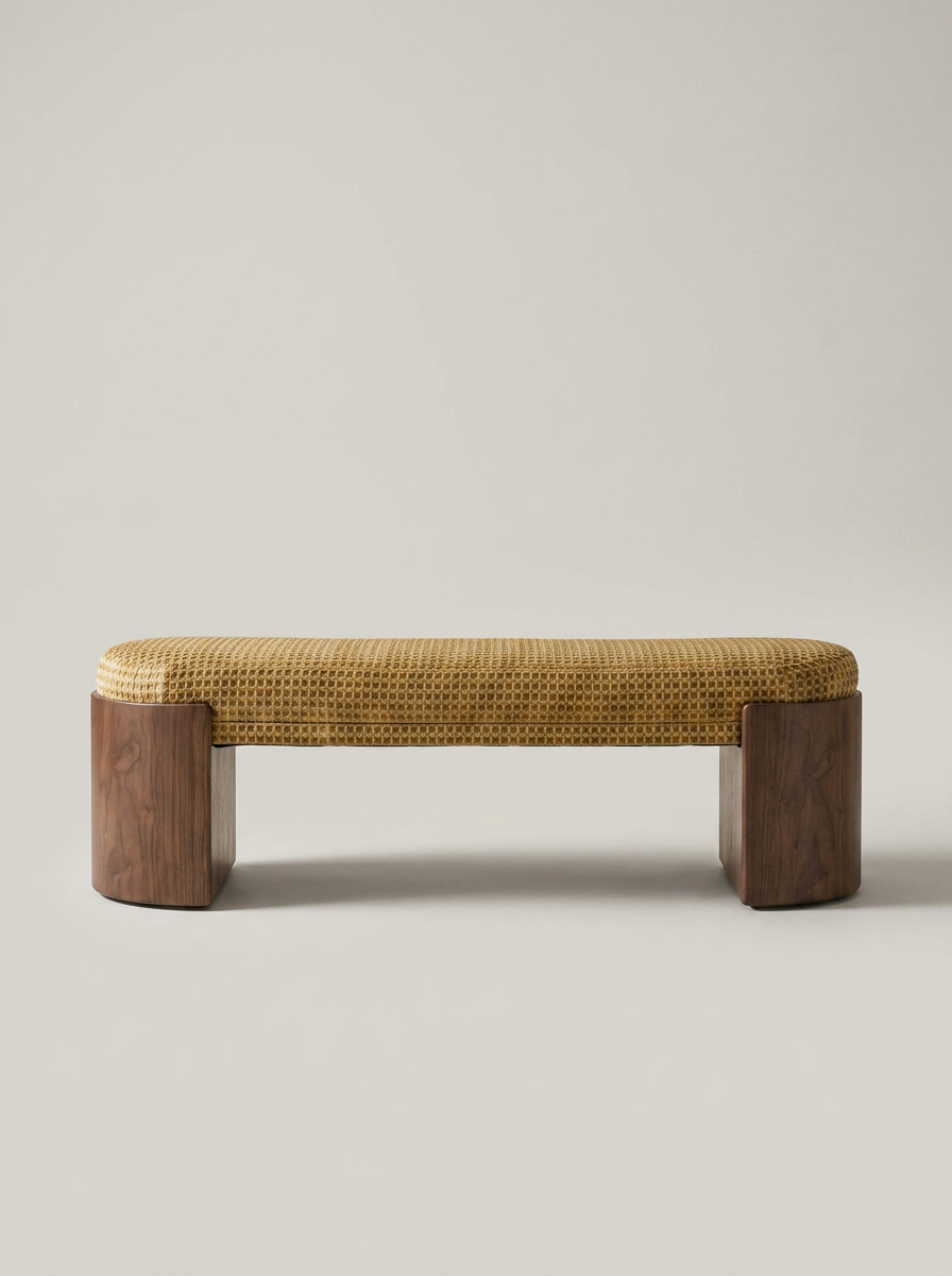 Lund Sculptural Bench