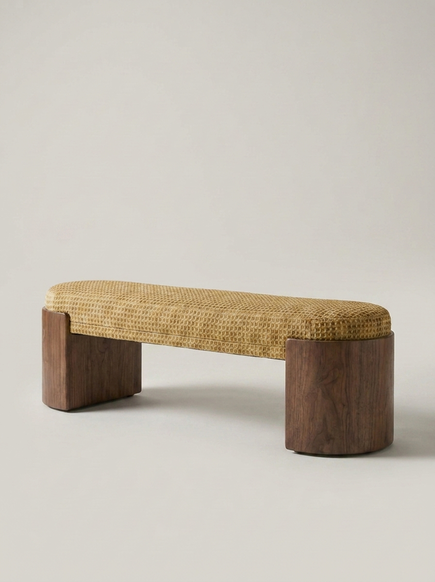 Lund Sculptural Bench