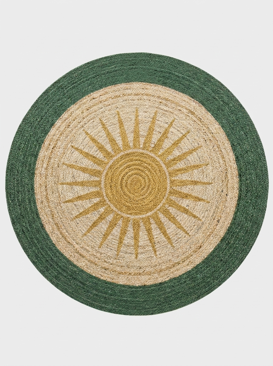 Mustra Sunburst Round Rug