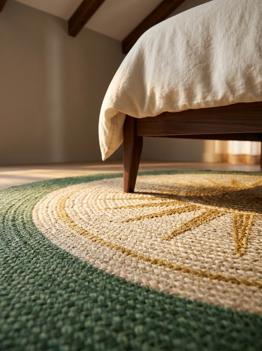 Mustra Sunburst Round Rug