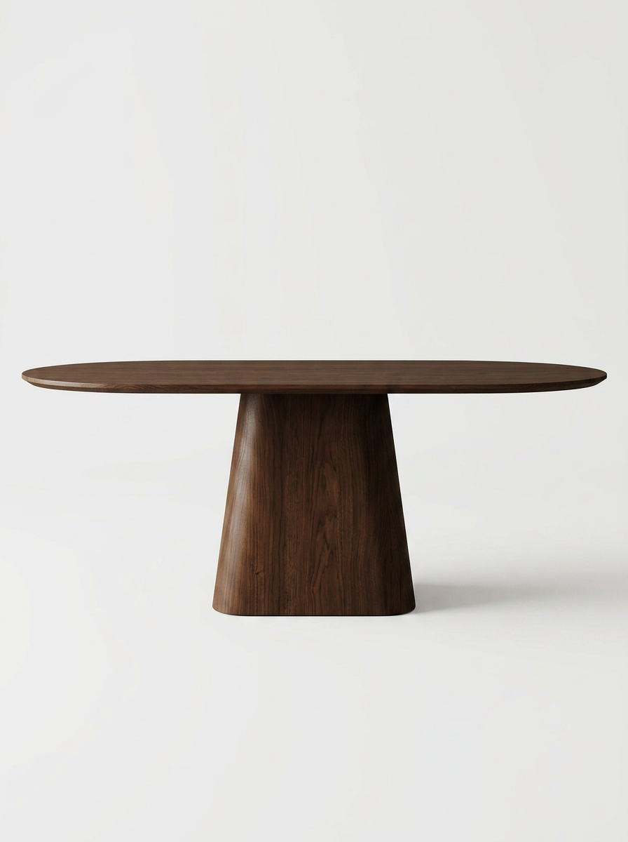 Grund Oval Pedestal Dining Table