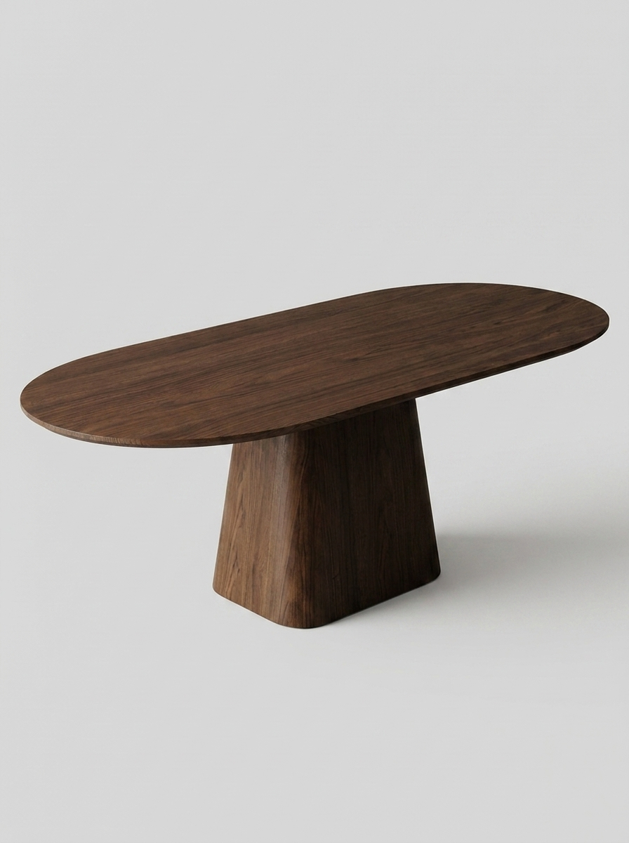 Grund Oval Pedestal Dining Table