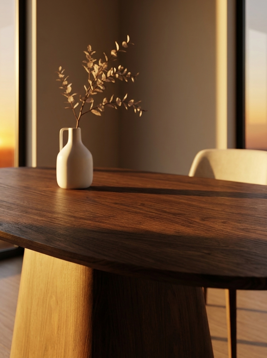 Grund Oval Pedestal Dining Table