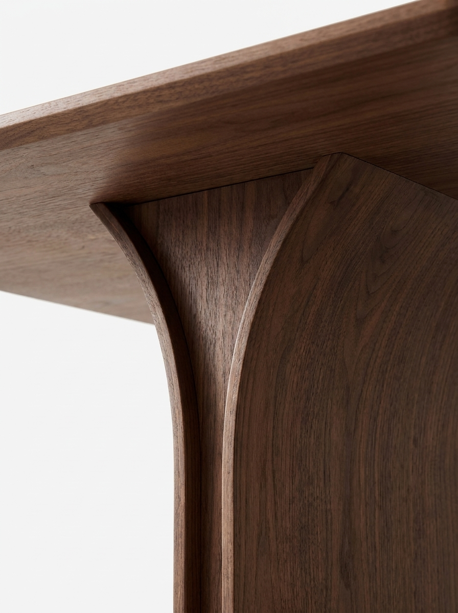 Vorde Solid Walnut Dining Table