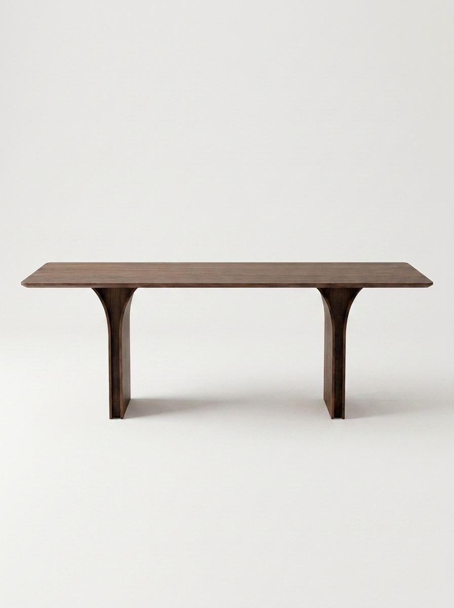 Vorde Solid Walnut Dining Table