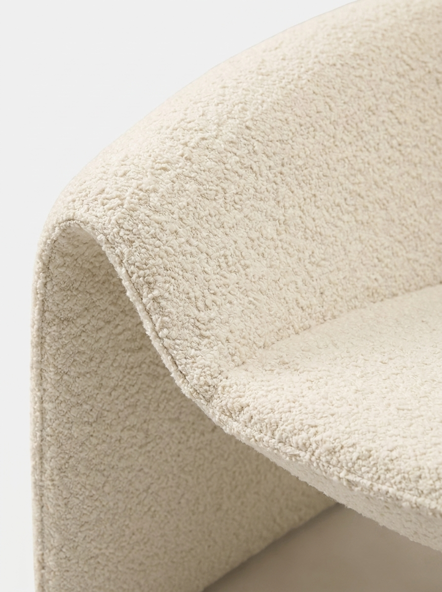 Boucle Sculptural Chair