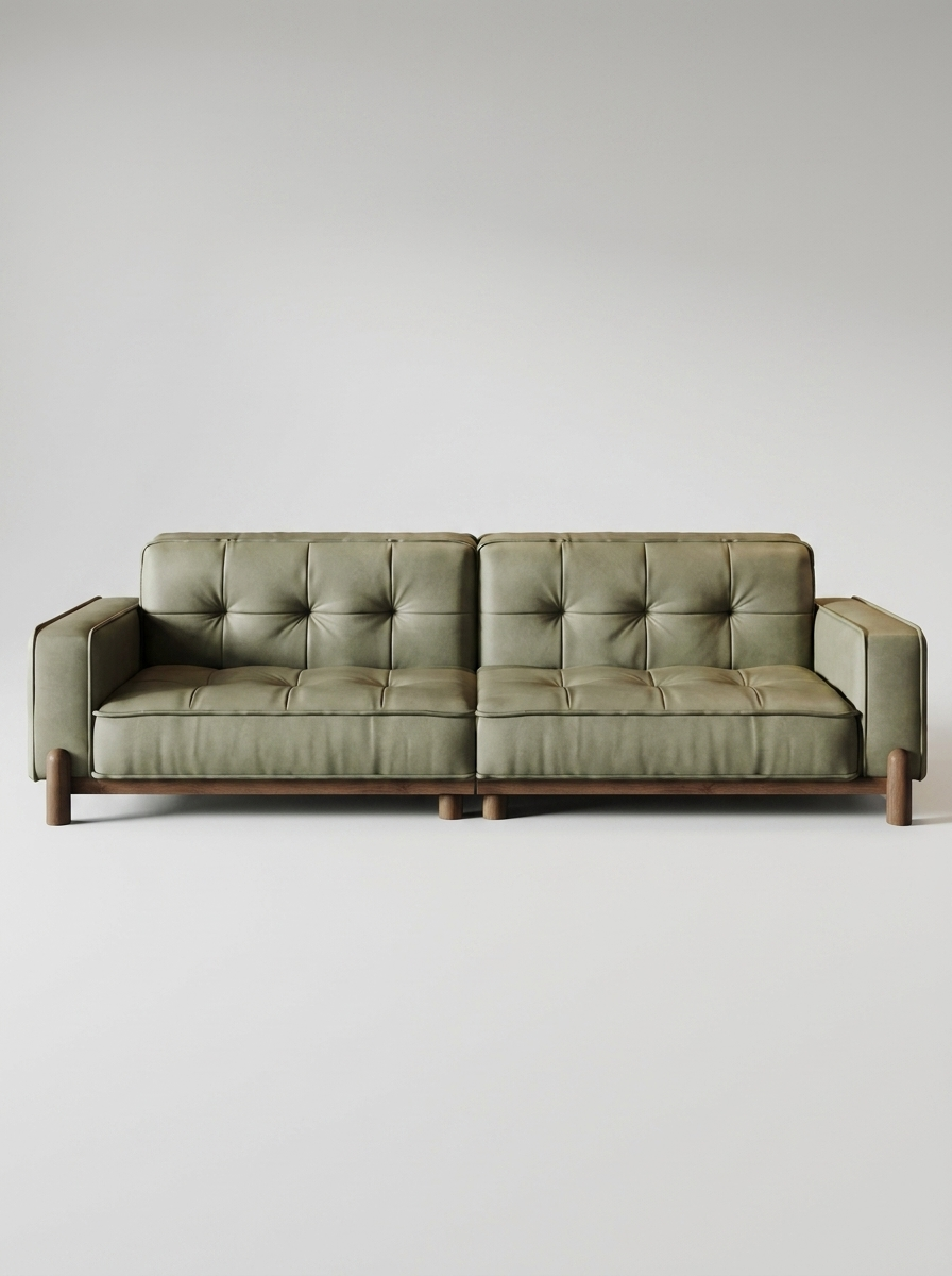 Stra Full-Grain Leather Sofa