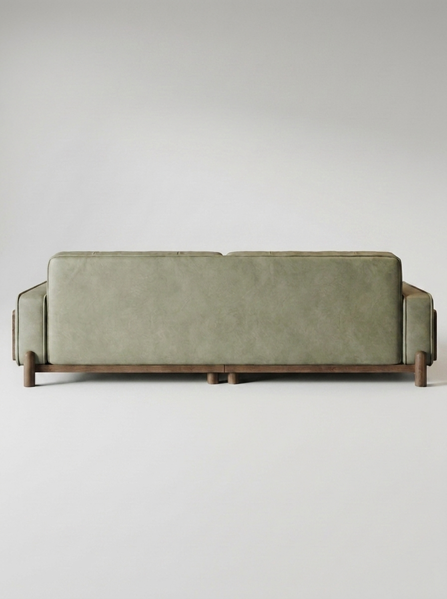 Stra Full-Grain Leather Sofa
