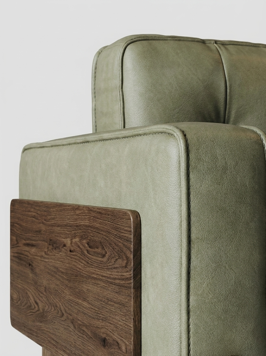 Stra Full-Grain Leather Sofa