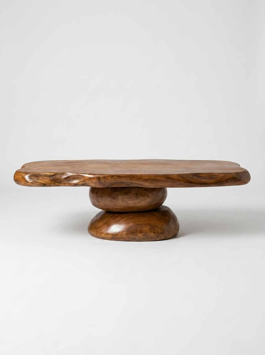Mold Suar Wood Coffee Table