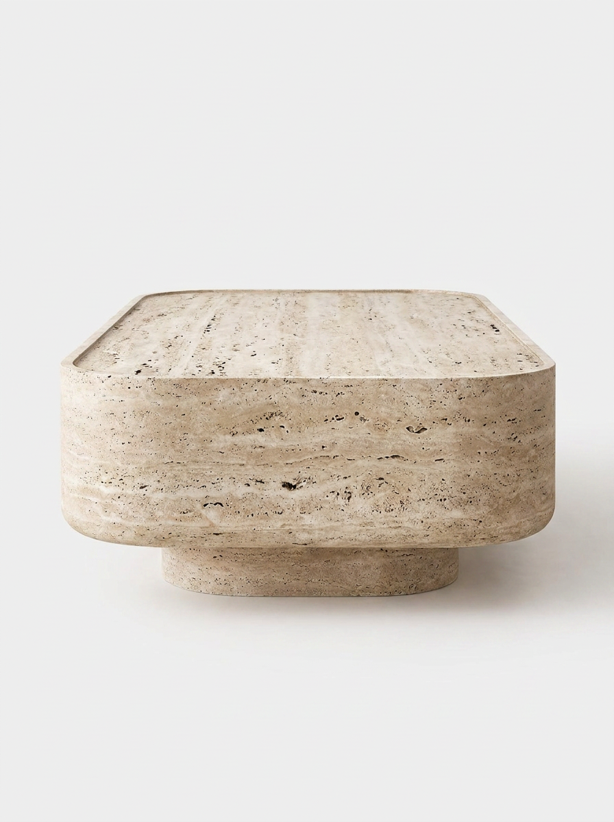 Veld Travertine Coffee Table
