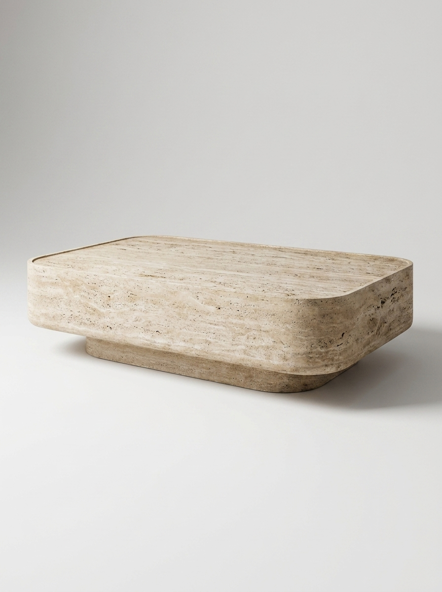 Veld Travertine Coffee Table