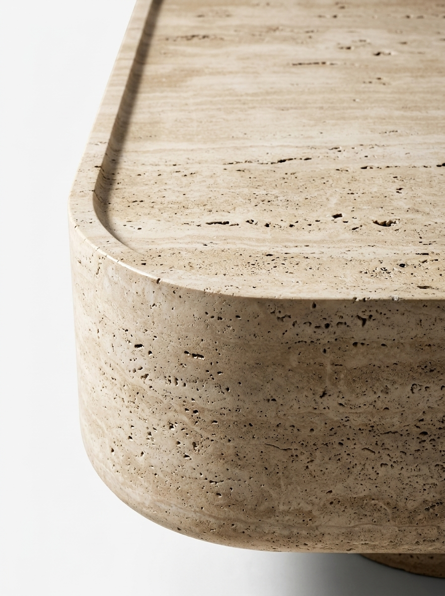 Veld Travertine Coffee Table