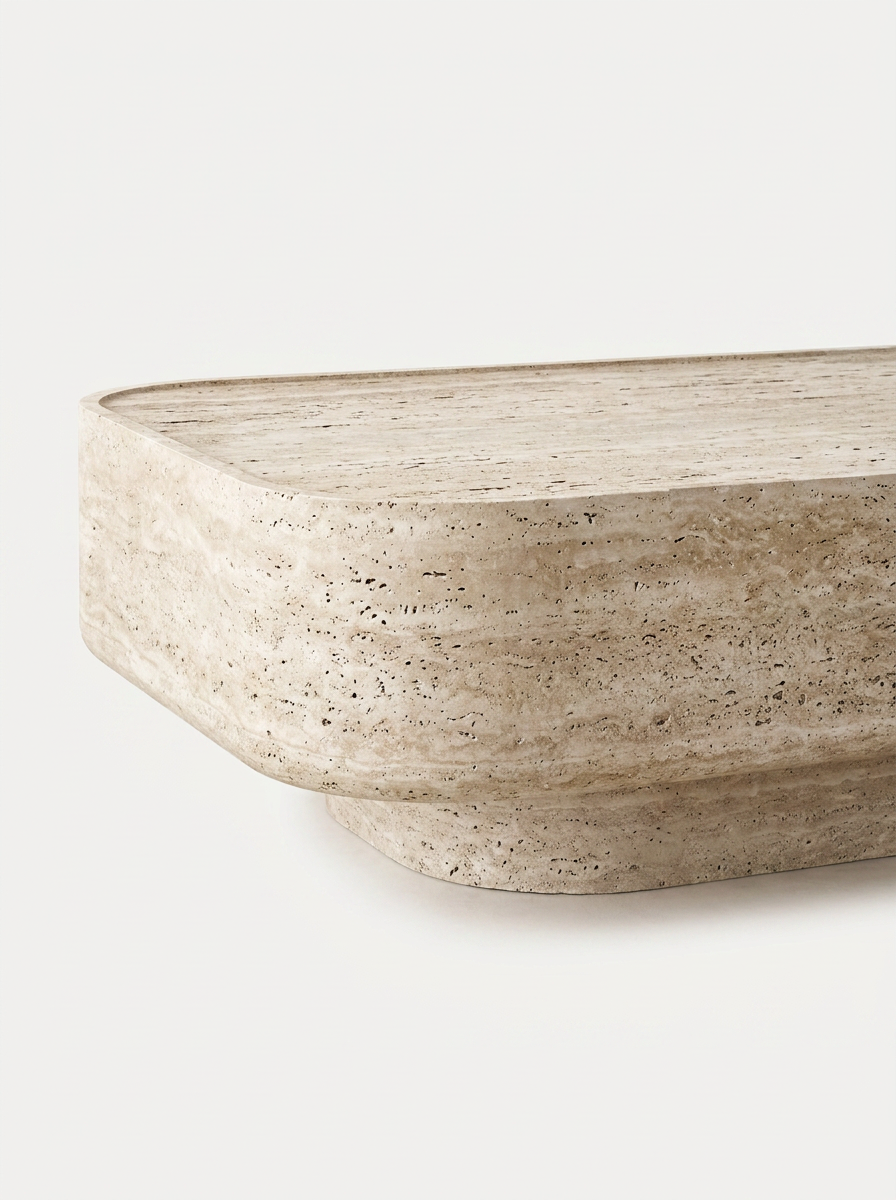 Veld Travertine Coffee Table