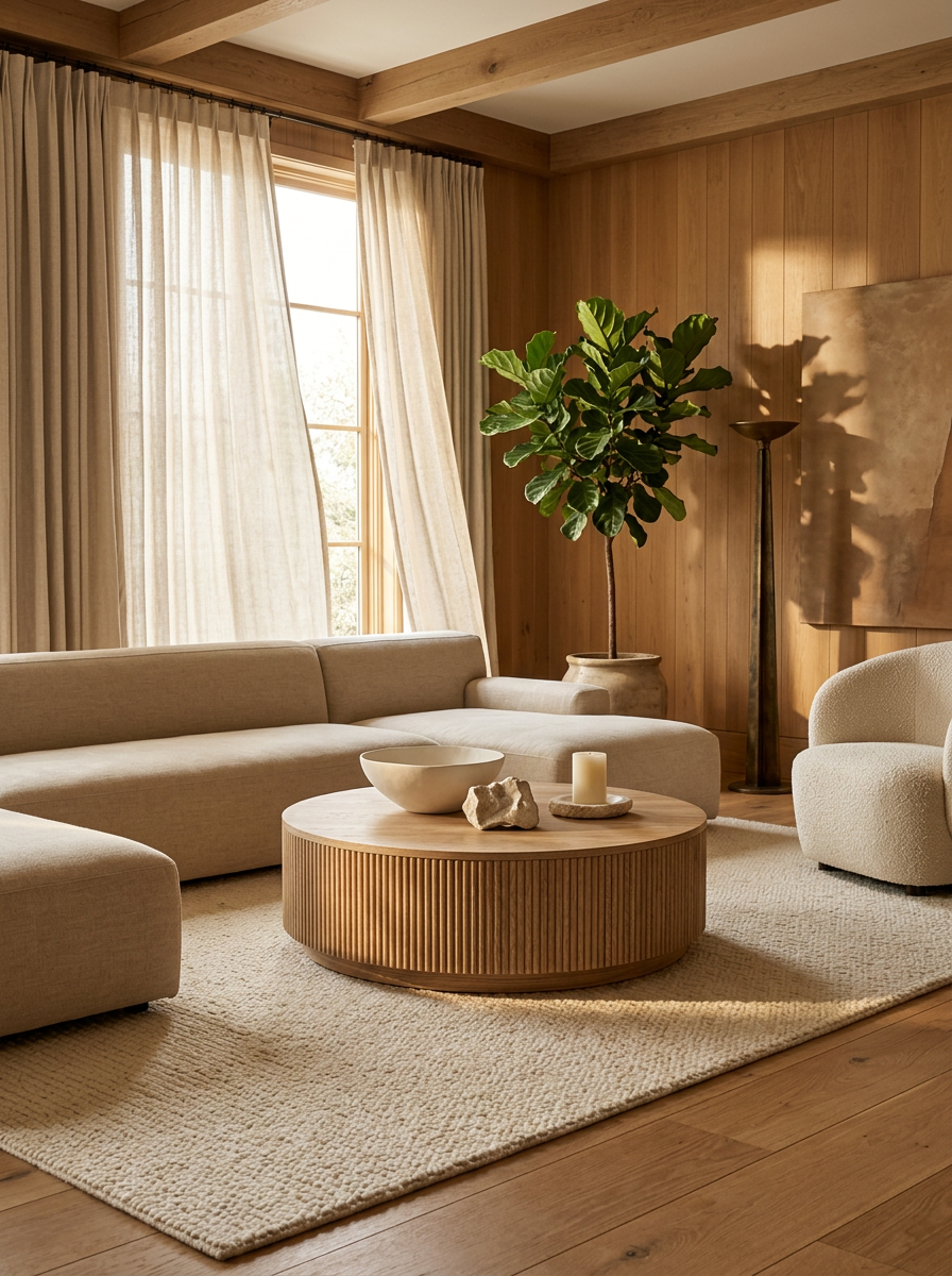 Drum Coffee Table