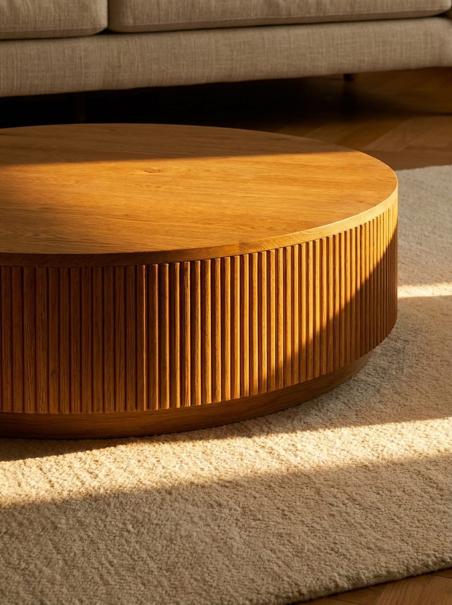 Drum Coffee Table