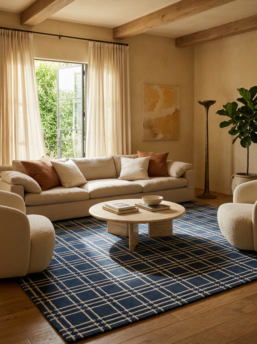 Duke Plaid Area Rug