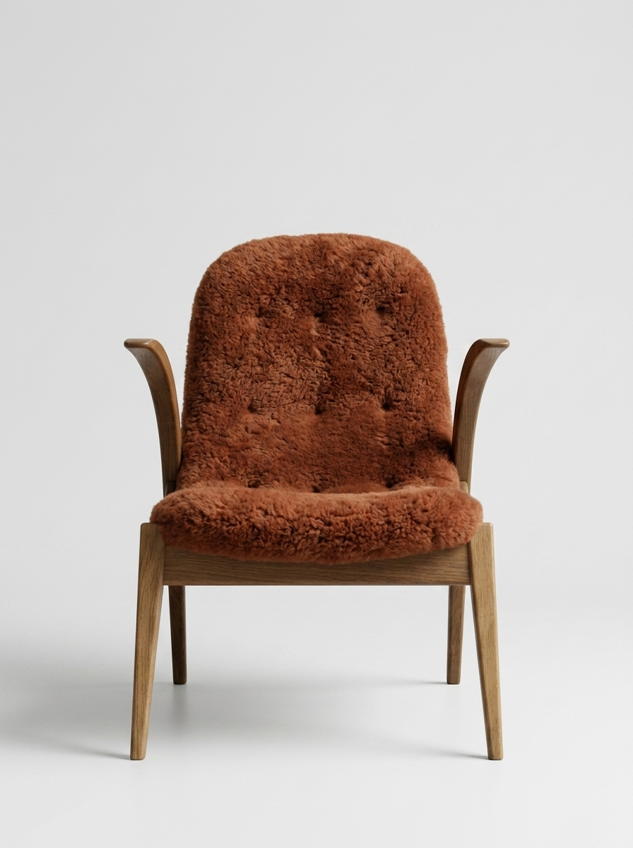 Eggshell Lounge Chair