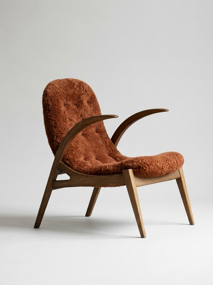 Eggshell Lounge Chair