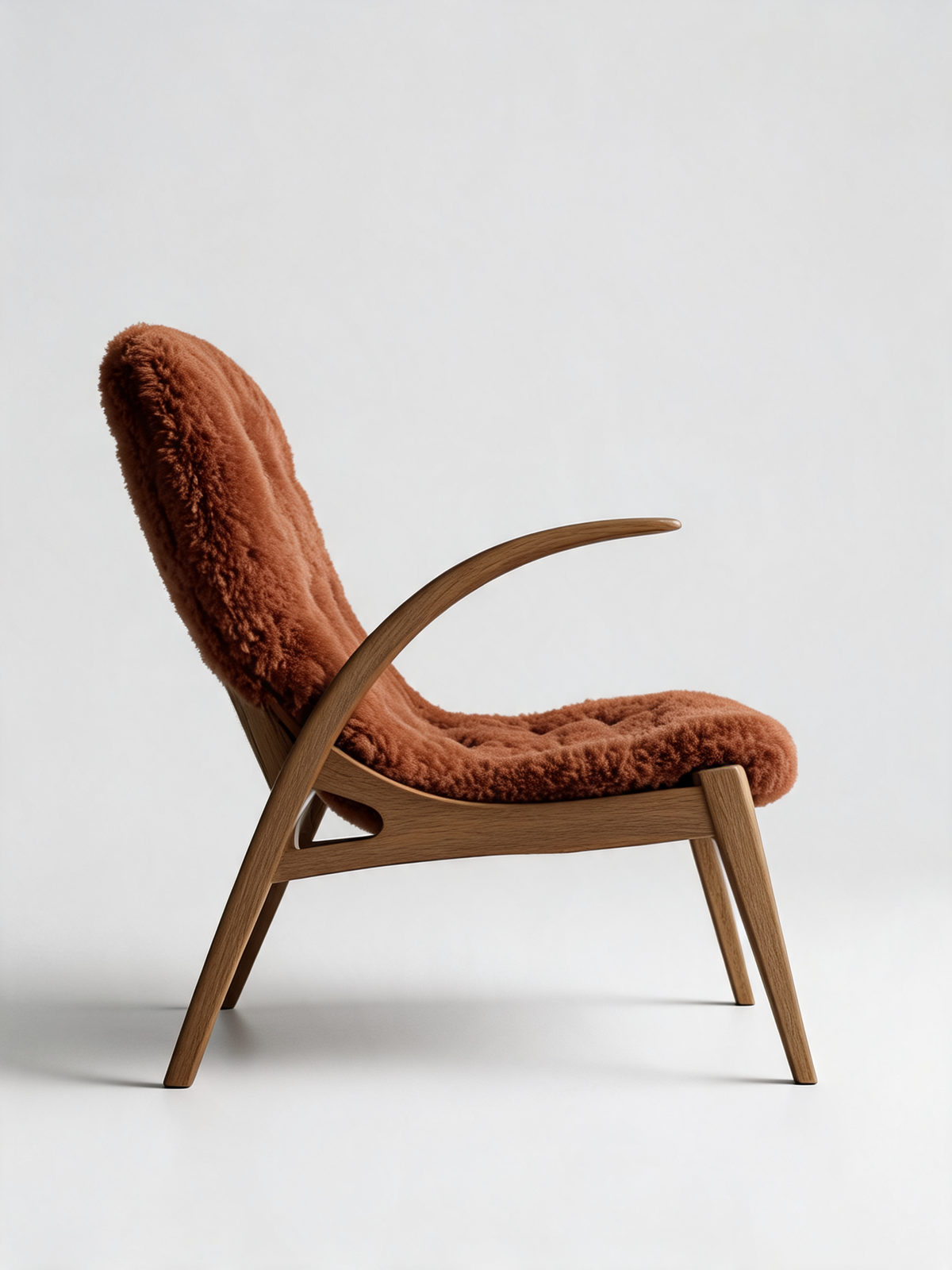 Eggshell Lounge Chair