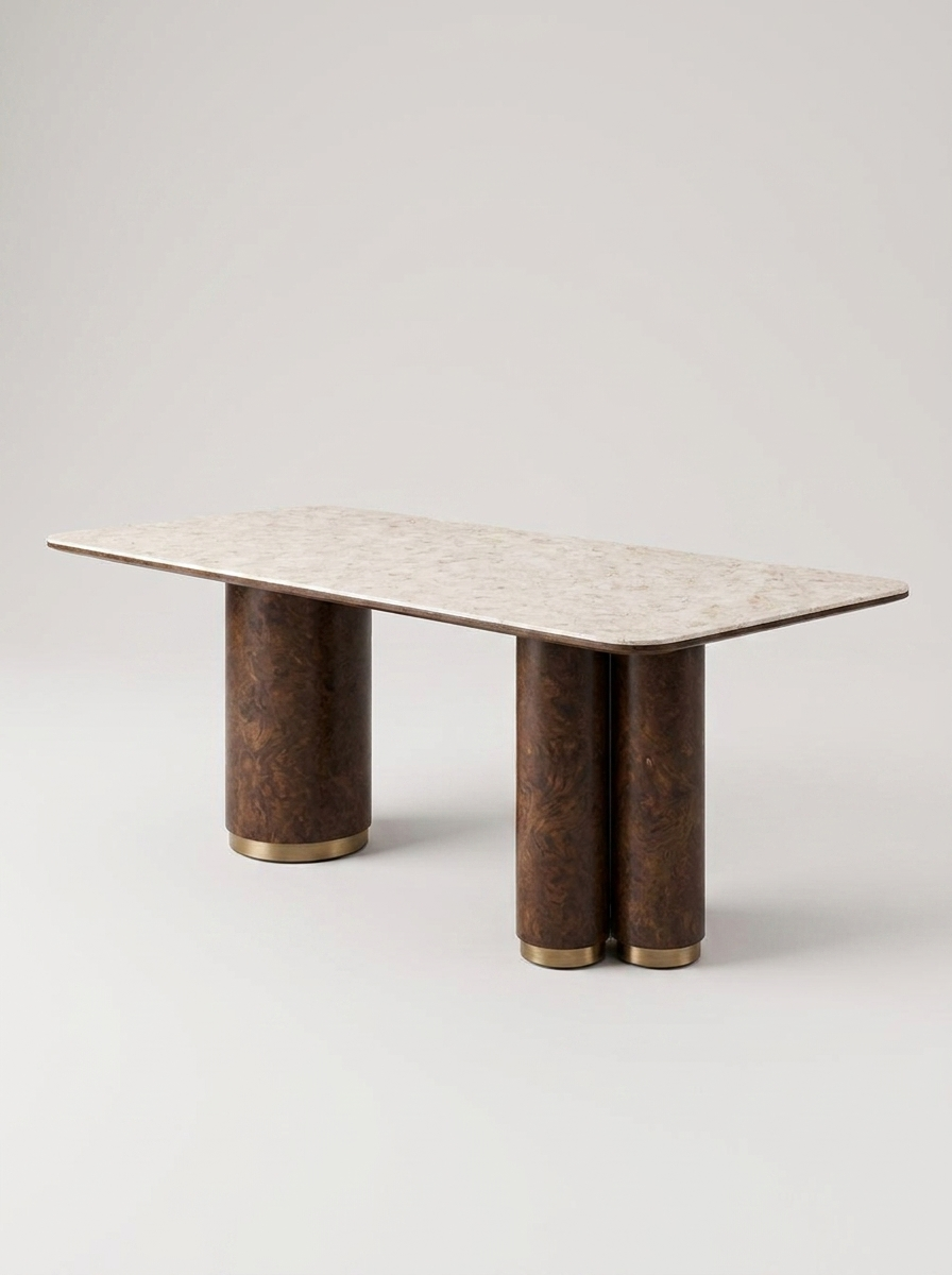 Matstuga dining table styled in a dining room setting