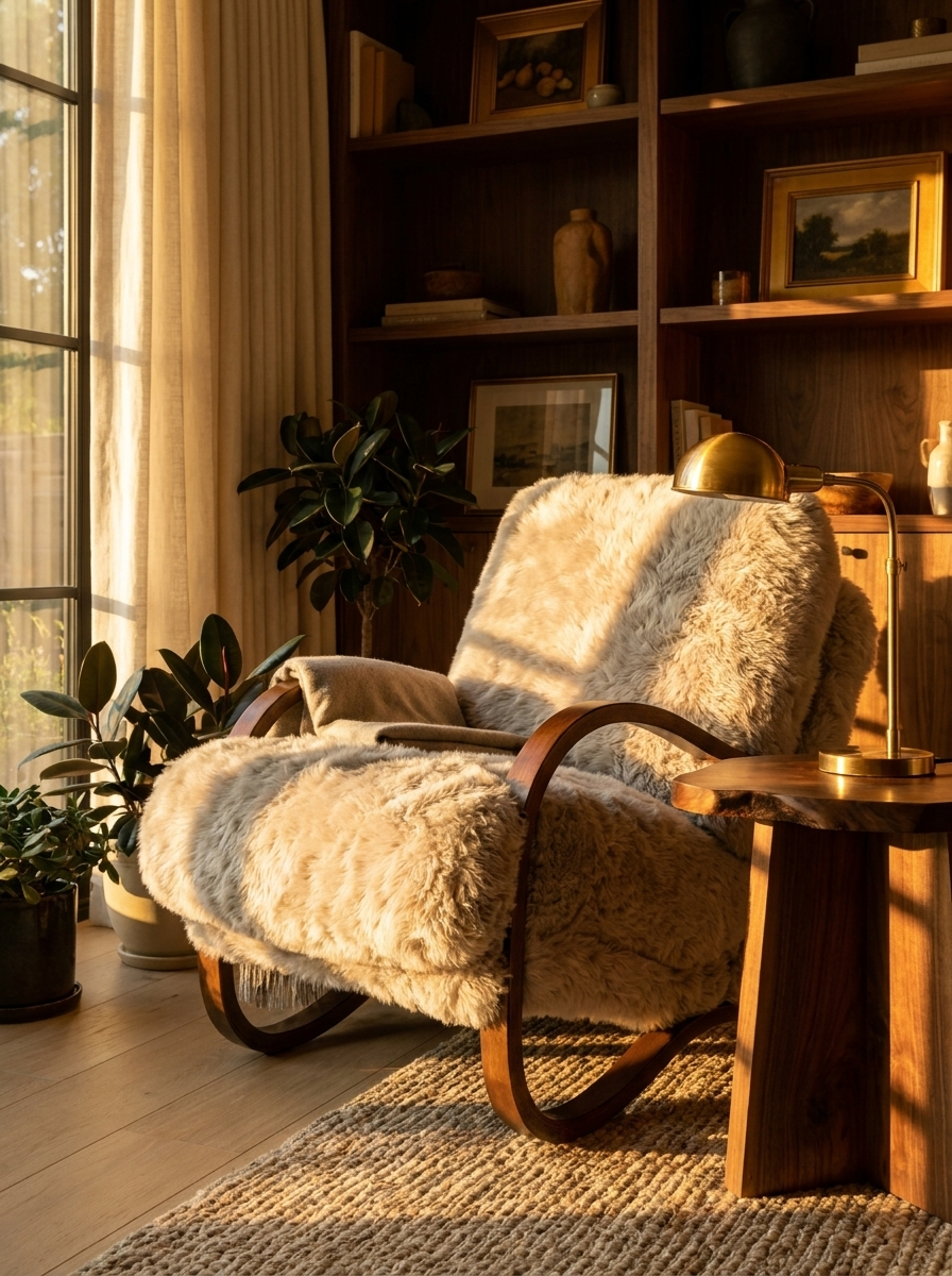 Molin lounge chair, alternate angle