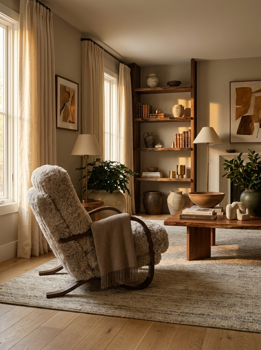 Molin lounge chair, additional detail view