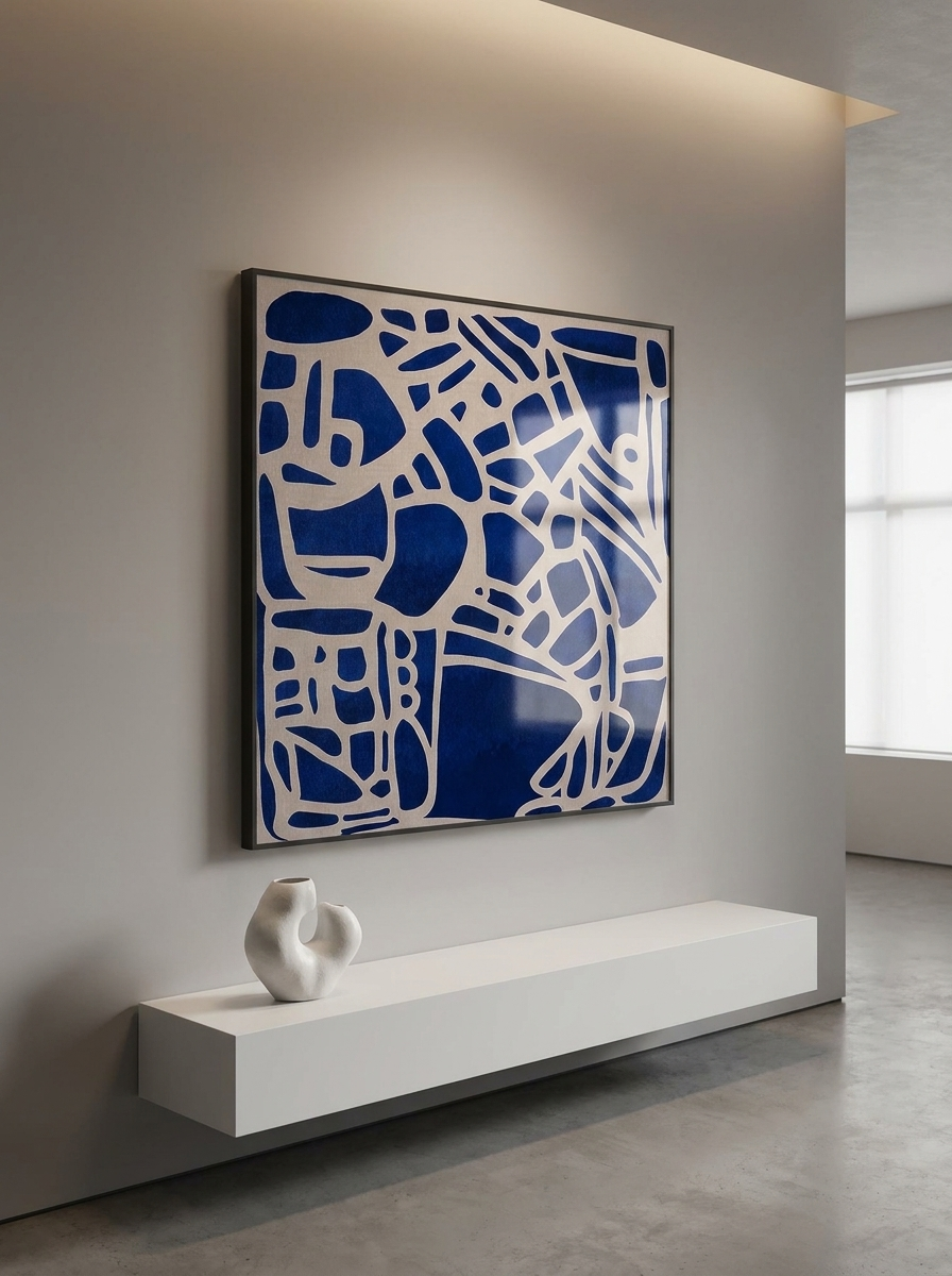 Morksnitt Wall Art, abstract artwork, alternate view