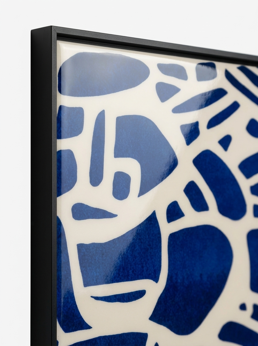 Morksnitt Wall Art, abstract artwork, close-up detail
