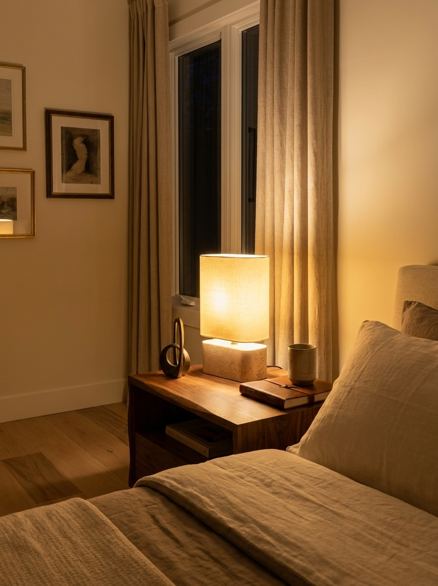 Naturben table lamp, alternate view